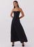 black maxi dress