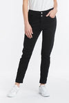 Emma8202 - Coloured Jean - Black
