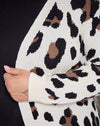 Animal Cardi - Cream