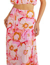 Amina Tiered Maxi Skirt - Floral