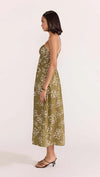 Ines Sundress - Floral Khaki