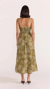Ines Sundress - Floral Khaki