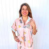 Kirra Top - Cut Pineapple Print