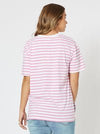Sailor Tee - Pink Stripe