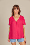 Esme Top - Raspberry