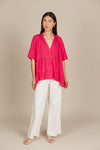 Esme Top - Raspberry