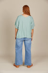 Amelie Relax Top - Seafoam - OSFM