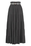 Amelie Maxi Skirt - Graphite