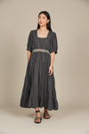 Amelie Maxi Dress - Graphite
