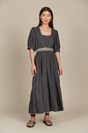 Amelie Maxi Dress - Graphite