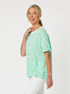 Saint Tropez Stripe Tee - Mint