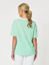 Saint Tropez Stripe Tee - Mint