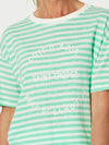 Saint Tropez Stripe Tee - Mint