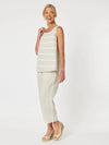 Patio Stripe Tank - Natural
