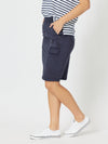 Portia Denim Skirt - Navy