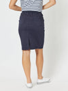 Portia Denim Skirt - Navy