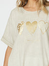 Heart Tee - Stone