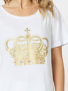 Royal Crown Tee - White