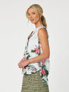 Paradise Sleeveless Top - Khaki