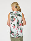 Paradise Sleeveless Top - Khaki