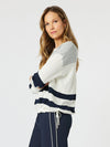 Lyla Knit - Ivory/Midnight