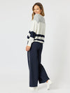 Lyla Knit - Ivory/Midnight