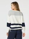 Lyla Knit - Ivory/Midnight