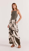 Acacia Wide Leg Pant - Olive