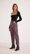 Yelena Pu Pants - Raisin