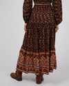 Luna FloralPrint Maxi Skirt