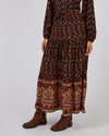 Luna FloralPrint Maxi Skirt