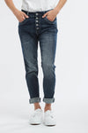 Ashley Forest Jean 7018 - Dark Denim No Distress