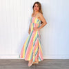Lara Dress - Candy Stripe