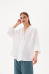 Twist Front Top - White