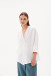 Twist Front Top - White