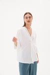 Twist Front Top - White
