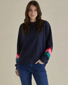 Davina Jumper - Dark Blue Multi