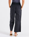 Sevilla Wide Leg Cotton Pant - Black