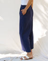 Aspen Palazzo Pants - Navy
