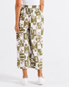 Cabo Crop Pant - Geo Floral