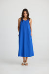 Newport Dress - Cobalt