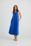 Newport Dress - Cobalt