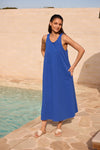 Newport Dress - Cobalt