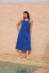 Newport Dress - Cobalt