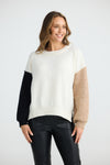Misha Knit - Off White W Black W Nut