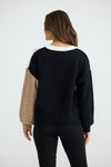 Misha Knit - Off White W Black W Nut