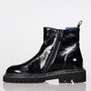 Cali Boot - Black Oil/Cobalt Stitch