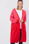 Cyprus Cardigan - Chilli/Pink - One Size