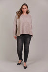 Folie Rleaxed Knit - One Size - Oat