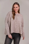 Folie Rleaxed Knit - One Size - Oat